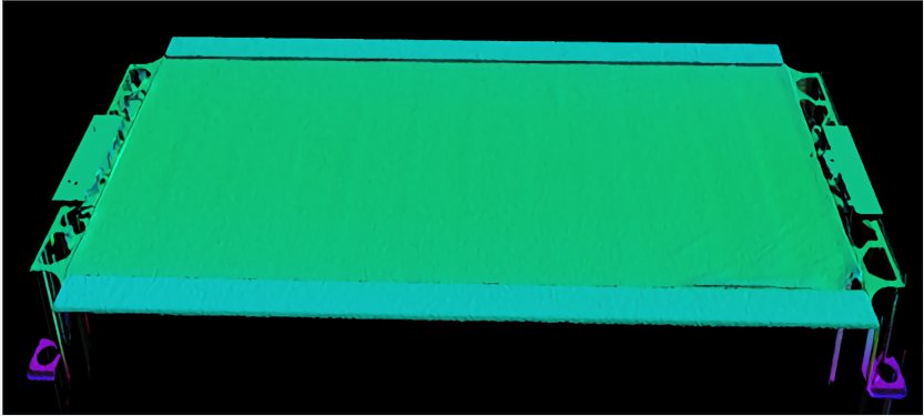模组全尺寸量测效果图